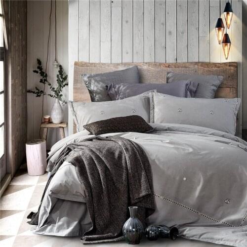 100% Cotton Cats Embroidery Duvet Cover Set honeybee Bed Sheet Pillow Case Queen king Size Bedding Sets For girls Soft Bed Linen