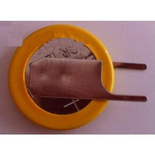 100PCS 3V CR1225 vertical welding foot battery 1225 battery 3V button battery