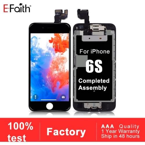 100 PCS EFAITH 4.7 Inch AAA Quality Completed Assembly LCD For iPhone 6S LCD Display with 3D Touch Screen Free Shipping