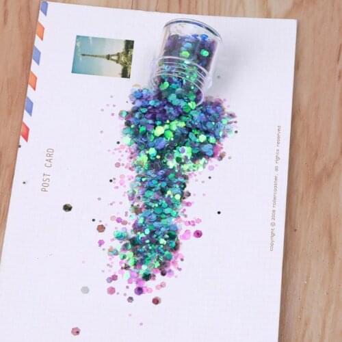 12 Box Festival Chunky Sequins Epoxy Resin Pigment Face Hair Nair Art Glitters