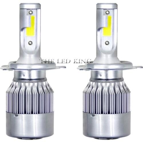 2x Super Bright H4 H7 LED Bulb H1 H11 HB3 9005 HB4 9006 LED Car Headlight 9000LM/Pair 36W Auto Lights 6000 White Automobile Lamp