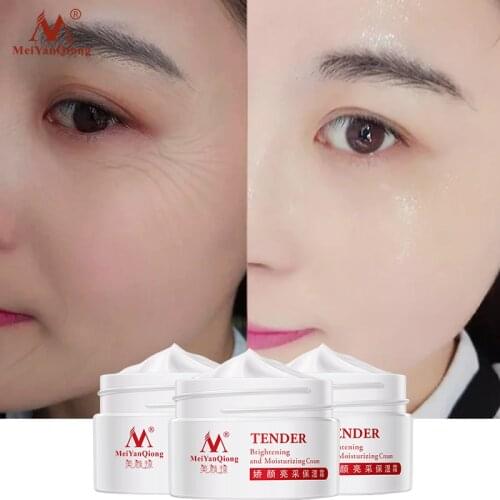 Moisture Cream Shrink Pores Skin Care Face Lift Essence Tender Anti-Aging Whitening Wrinkle Removal Face Cream Hyaluronic Acid