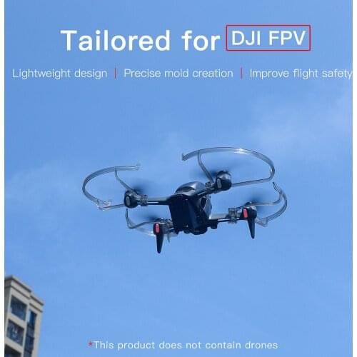 4x Propeller Rings Integrated Structure Quick Release Anti-collision Propeller Ring Paddle Protection Guard Set for FPV Drone