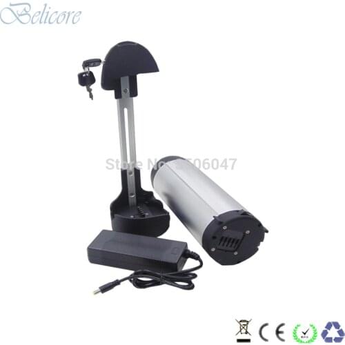 500w ebike battery 48v 10ah 10.5ah bottle side release electric bike battery with charger