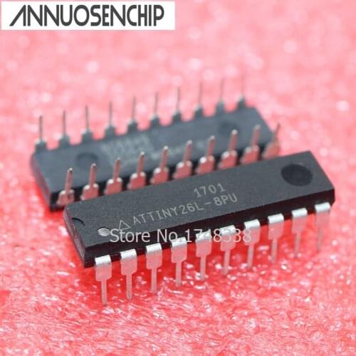 ATTINY26L 8PU 10PCS ATTINY26L-8PU MCU 8BIT 2KB 20DIP NEW