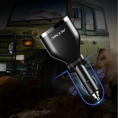 Car USB Charger Quick Charge 3.0 2.0 Mobile Phone Charger Dual USB Fast Car Charger for Samsung Xiaomi Tablet Charger