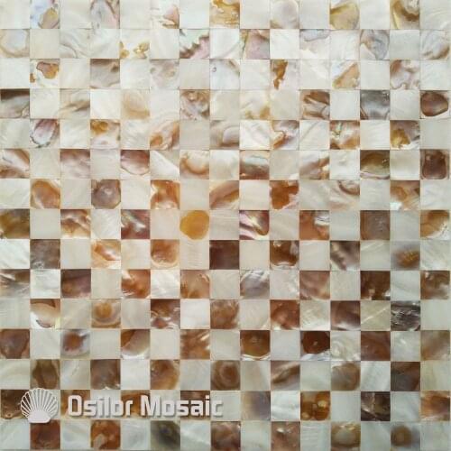 Free shipping 100% Chinese freshwater shell mother of pearl mosaic tile for interior house decoration wall tile
