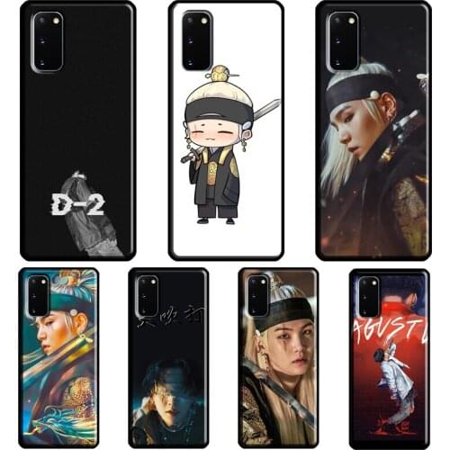 Agust D Suga King Kpop Case For Samsung Galaxy S21 Ultra S20 FE Note 20 Ultra Note 9 10 S8 S9 S10 Plus S10e Cover