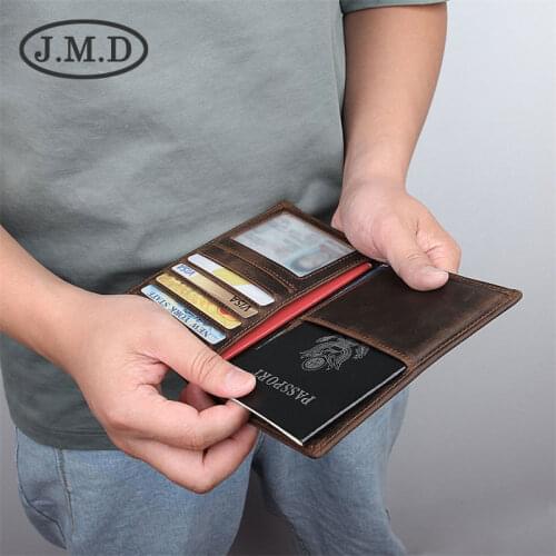 Leather Passport Holder Travel Passport Holder Bag Passport Box Wallet Credit Card Holder