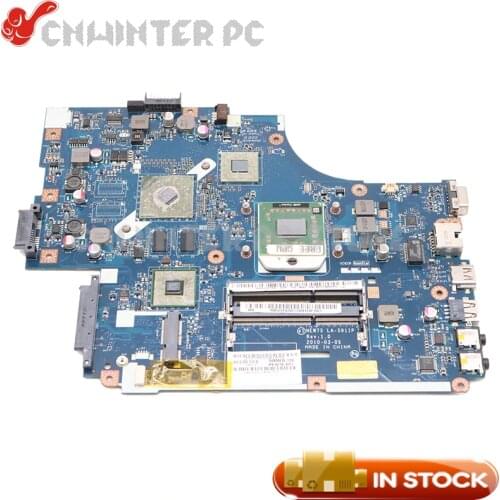 NOKOTION For Acer aspire 5551G 5552 5552G Laptop Motherboard NEW75 LA-5911P MBWVE02001 MB.WVE02.001 DDR3 HD6470M Free cpu