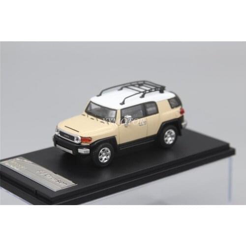 New Stance 1/64 For Toyota FJ Cruiser XJ10 SUV Jeep Metal Diecast Model Car Orange/Yellow/Khaki Kids Toys Gifts Display