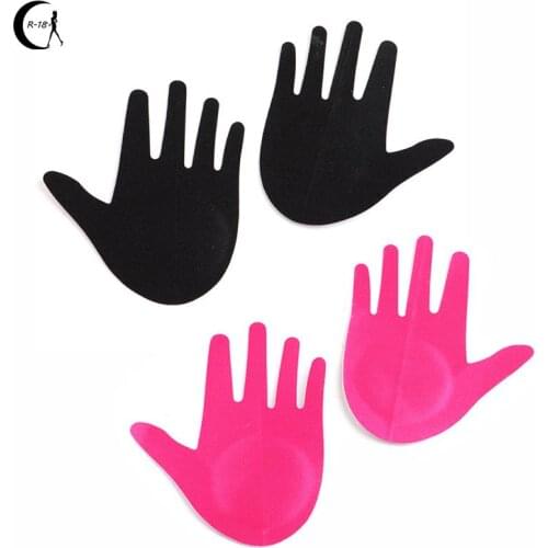 Sexy Women Disposable Adhesive Nipples Covers Ultra-Thin Breathable Glitter Seamless Invisible Sticker Sexy Lingerie Accessories