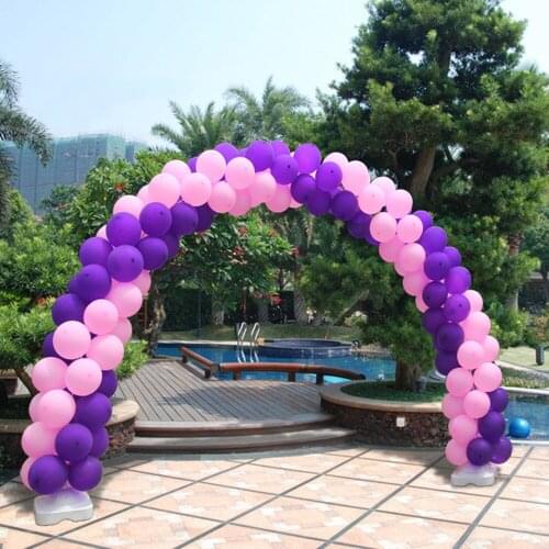 Adjustable Tabletop Balloon Arch Kits DIY Birthday Party Wedding Decoration Balloons Column Stand Ballon Chain Supplies