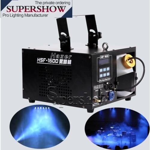 Stage Equipment 1500W Mist Haze Machine With Haze Liquid Water Based Stage DMX Fog Machine For Wedding Dance Stage Concert