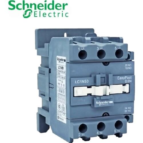 Schneider electric EasyPact D3N 3-ploe contactors LC1N50 1NC & 1NO 50HZ LC1N50B5N LC1N50CC5N LC1N50F5N LC1N50M5N LC1N50Q5N