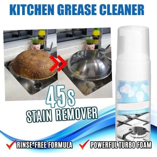 Kitchen Grease Cleaner 30/100ml Stainless Steel Cleaner & Polish For Grills Ovens & Appliances Моющие Средства Drop Shipping