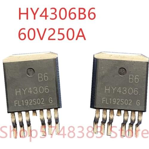 10PCS/LOT 100% new original HY4306B6 HY4306 TO-263-6 60V 250A 263W MOS tube