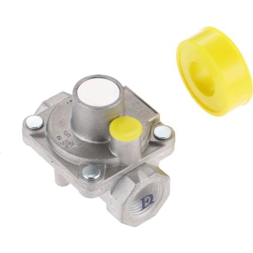 1 Set 3/8" NPT Regulator for NG Gas NPT Natural Gas Low Pressure Regulator 5 Water Column Range with Gas Line Pipe Thread Tape