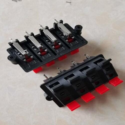 2pcs Wp8-3 aging 8 position spring clip 8 position wire clip audio terminal double row 8 position
