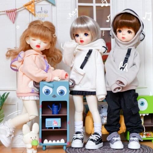 30cm Doll Clothes BJD Doll Change Clothes 1/6 Joint Doll Fashion Clothes BJD SD DD doll accessories boys girls toys