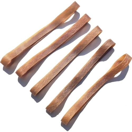 5PC Outdoor Accessories Bags Tape Pure Silicone Tape Band 15CM Emergency Banding Rubber Band