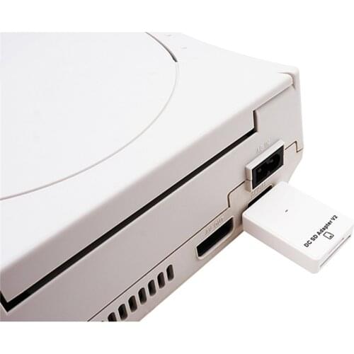 For Sega DC Game Console SD/TF Card Reader Adapter with CD for Sega Dreamcast Dreamshell V4.0 Game Machine Accessories