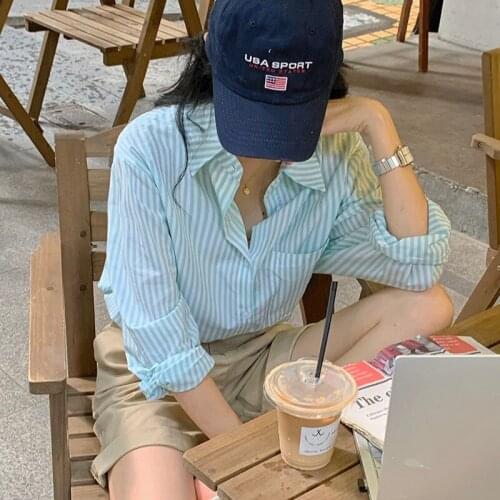 Cheap wholesale 2021 spring summer autumn new fashion casual ladies work women Blouse woman overshirt female OL BAt6384F