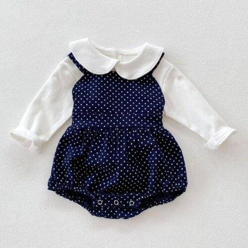 Spring Kids Baby Girl Sleeveless Braces Star Printing Rompers Autumn Newborn Infant Baby Girl Rompers Girl Clothes Rompers