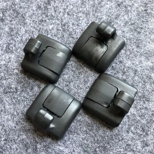 For Audi A4 B6 B7 RS4 2001 2002 2003 2004 2005 2006 2007 2008 Rear Door Window Blind Clips Hook Set 8E0861337 4PK