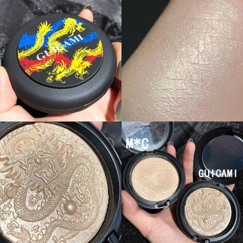 Face Highlighter Makeup Shimmer Powder Highlighter Bronzer Palette Base Illuminator Highlight Face Contour Bronzer