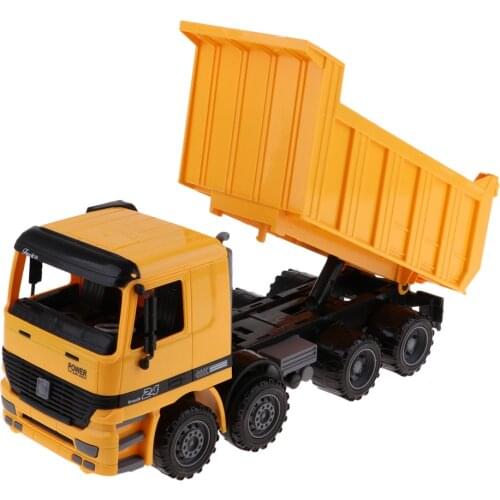 Construction Truck Tipper Toy Kids Vehicle Toy Pull Back Tipper Car