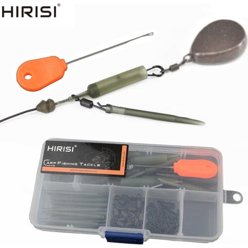 Carp Fishing Safety Lead Clips with Bait Needle Fishing Swivel and Snap Terminal Tackle Carp Fishing Accessories