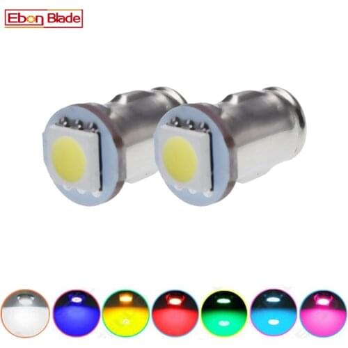 2Pcs BA7S LLB281 GLB281 LED Car Bulb Interior Instrument Dashboard Light Auto Lamp White Red Ice Blue Yellow Green Pink 6V 12V