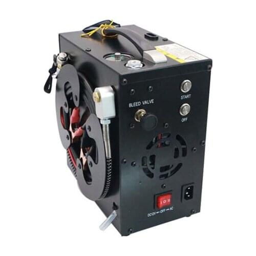 Hot Selling Car 12v Dc Portable Pump Auto Stop Pcp Air 4500psi With Built-in Power Converter - Buy 300bar Pcpair Compressor Scub