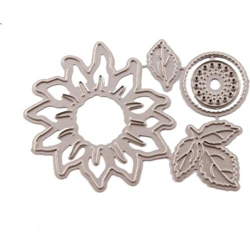 Leaf Metal Cutting Dies Stencil DIY Scrapbooking Album Stamp Paper Card Embossing Decor Craft