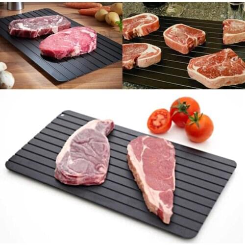 New Fast Defrosting Tray Kitchen Defrost Thaw Meat Frozen Food Without Elctricity