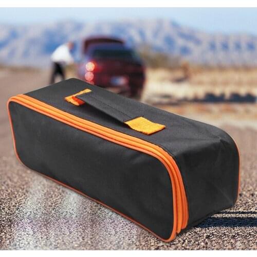 Portable Car Storage Car Vacuum Cleaner Repair Tools Zipper Storage Carry Bag Tote Pouch Car Accessories