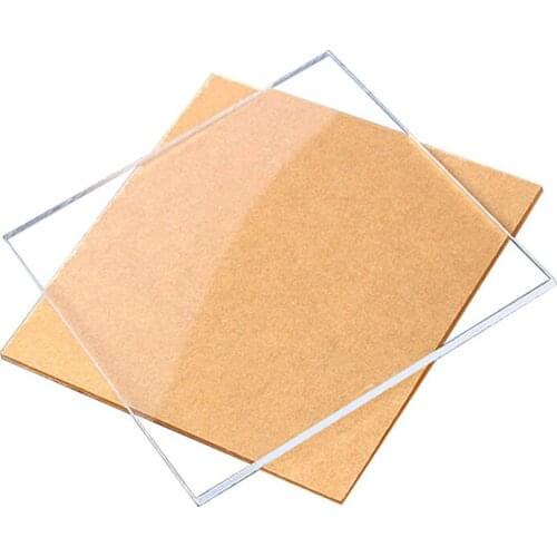 Thickness 2mm 3mm Plexiglass Transparent Clear Plastic Sheet Acrylic Board Plate Organic Glass