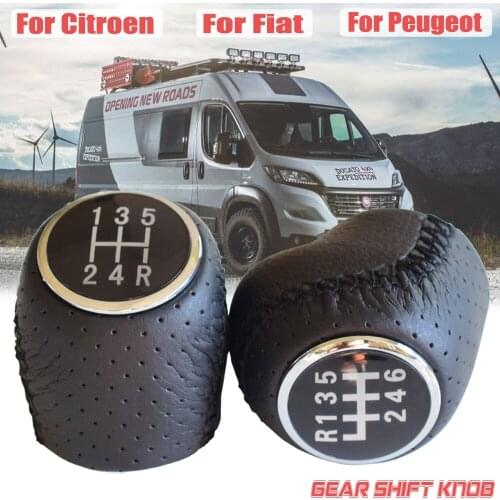 Manual Gear Shift Knob Sports Lever Handball 5 6 Speed For Fiat Ducato For Citroen Jumper Relay For Peugeot Boxer 2002-2014