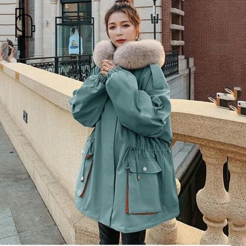 Winter 2021 New Loose Padded Tooling Padded Jacket Parker Padded Jacket Women