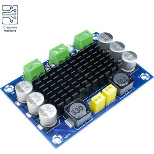 TPA3116 D2 TPA3116DA DC 12V 24V 100W Mono Channel Digital Power Audio Amplifier Board TPA3116D2 Large Capacity Board
