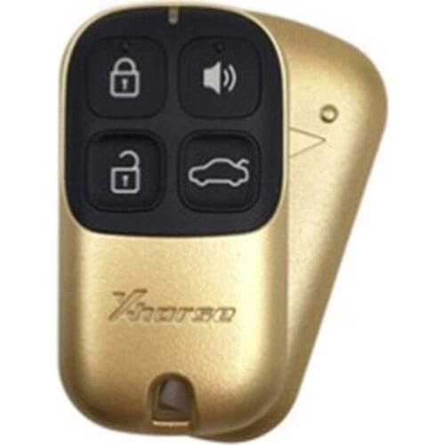 5pcs/lot XHORSE XKXH02EN Universal Remote Key 4 Buttons Golden Style English Version for VVDI Key Tool