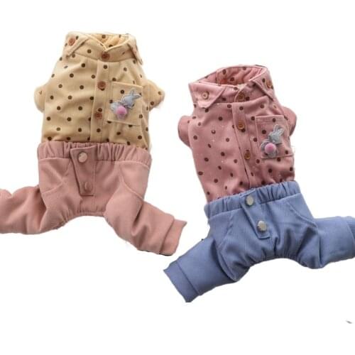 Thicken Warm Dog Cloting Winter Pet Coat Jacket Outfit Small Dog Clothes Pomeranian Poodle Bichon Schnauzer Costume Pet Apparel