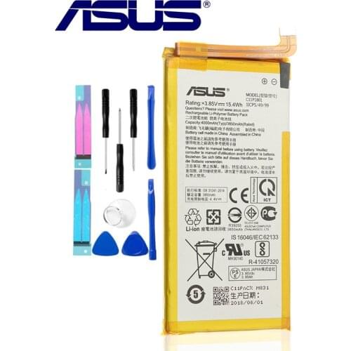 Original ASUS High Capacity C11P1801 ZS600KL Z01QD Phone Battery For ASUS ROG 1 Game Phone 4000mAh