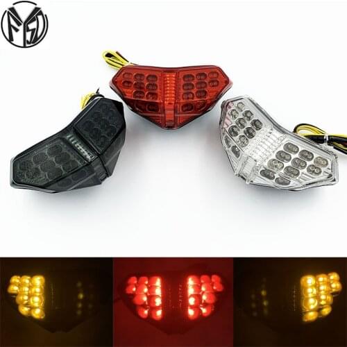Motorcycler Accessories Integrated LED Tail Light Turn signal Blinker For DUCATI 848 1098 1198 1098R 2007 2008 2009 2010 2011