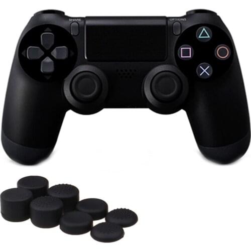 PS4 Accessories 8Pcs/Set Enhanced Analog Thumbstick Grips Cover Cap For Sony Playstation 4 PS4 Game Controller