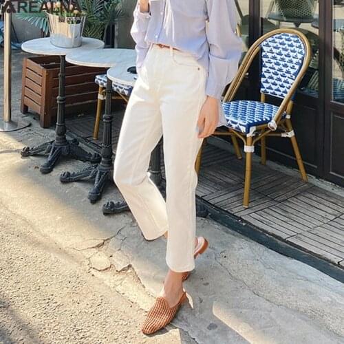 AREALNA Women's Straight Trousers