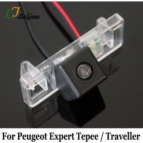 For Peugeot Expert Tepee Traveller MPV Car Reversing Camera / HD CCD Night Vision Auto Parking Rearview Camera With Power Relay