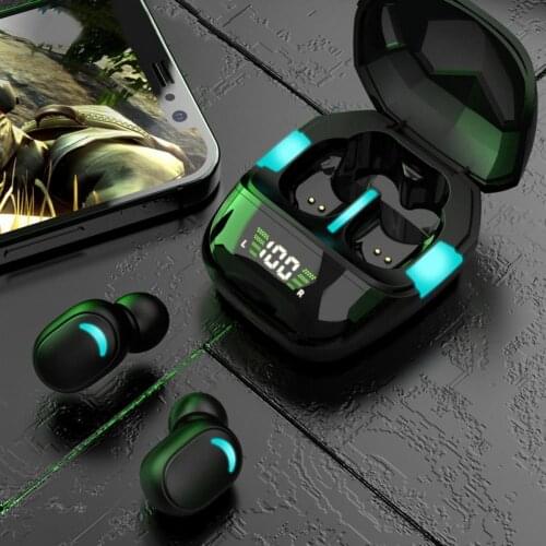 G7S Bluetooth-compatible Earphone High Fidelity Lossless Digital Display TWS HiFi Gaming Earbud for iOS Earphone