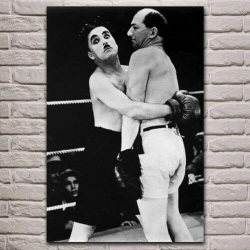 The Tramp boxing sport artwork fabric poster living room home wall decorative canvas silk art print KJ390